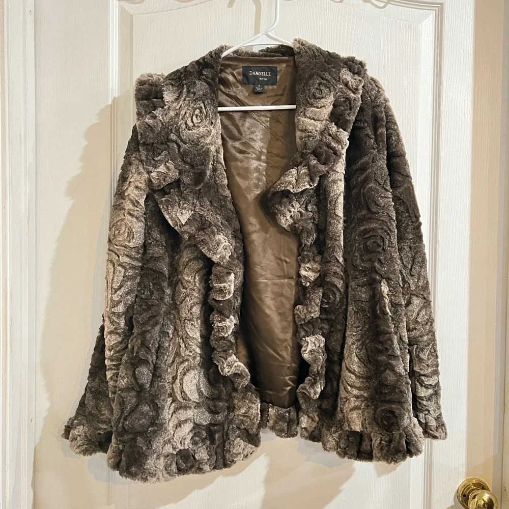 Damselle Fur Jacket - Picture 2 of 7